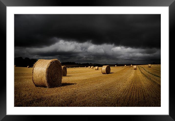 After the harvest Framed Mounted Print by Robert Fielding