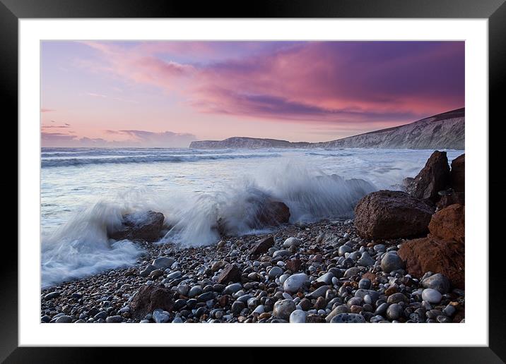 Compton Waves Framed Mounted Print by Barry Maytum