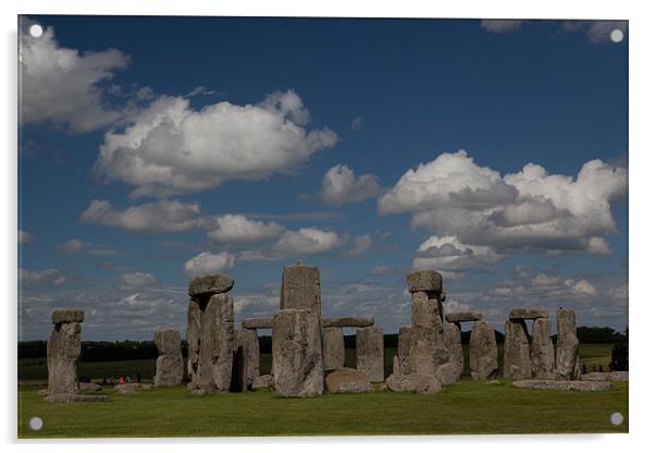 Stonehenge Acrylic by Thomas Schaeffer