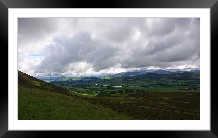 Tinto Hill, Scotland Framed Mounted Print by Lee Osborne