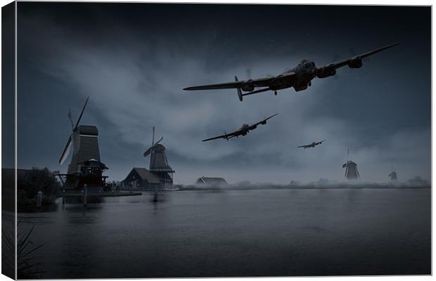 Dambusters first wave Canvas Print by Gary Eason