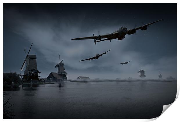 Dambusters first wave Print by Gary Eason