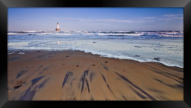 Rattray Head Lighthouse Framed Print by Linda Somers