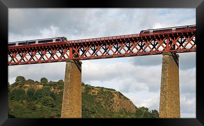 Forth Rail Bridge Framed Print by Duncan Harley