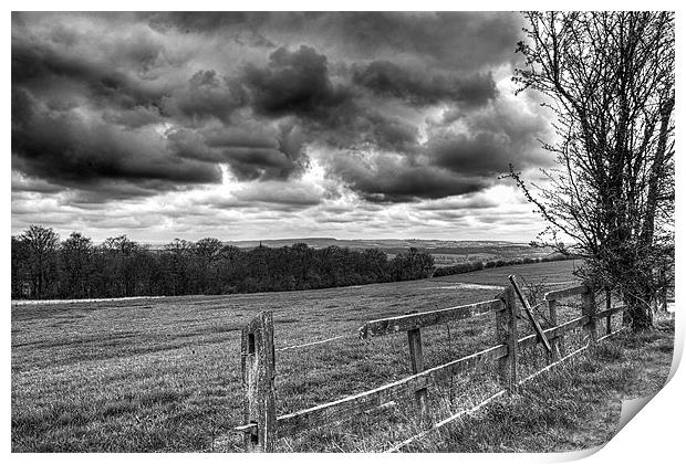 Foreboding Sky Print by Chris Andrew