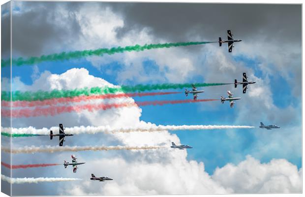 Italian Sky Canvas Print by Richard Thomas