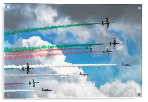 Italian Sky Acrylic by Richard Thomas