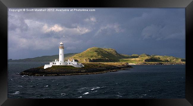 Lismore Lighthouse Framed Print by Scott K Marshall