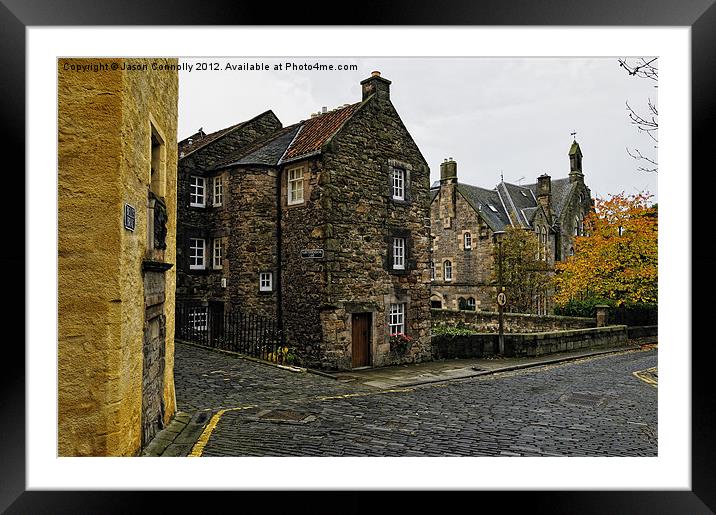 Dean Village, Edinburgh Framed Mounted Print by Jason Connolly