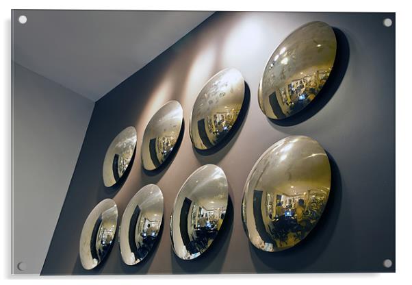 Mirrors, mirrors, more mirrors Acrylic by Arfabita  