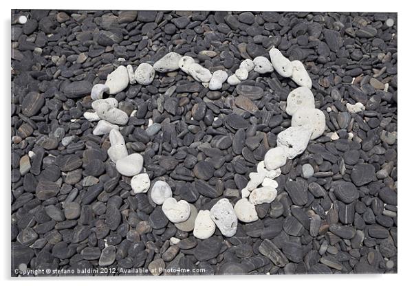 Pebbles Acrylic by stefano baldini