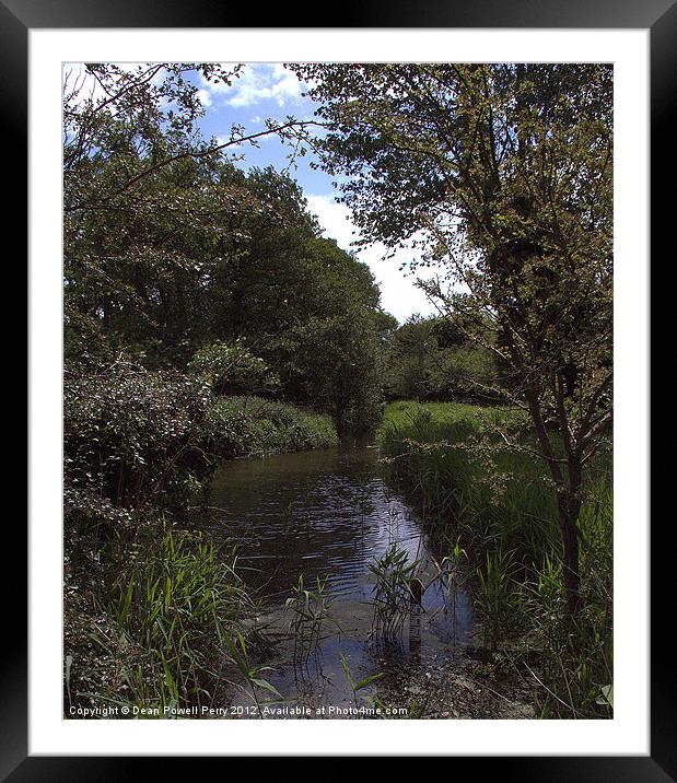 Fowlmere , Hertfordshire Framed Mounted Print by Dean Powell Perry