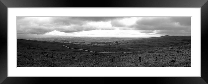 Northumberland National Park Framed Mounted Print by Kevin Warner