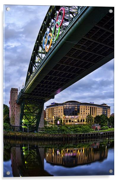 Tyne Bridge Acrylic by Northeast Images