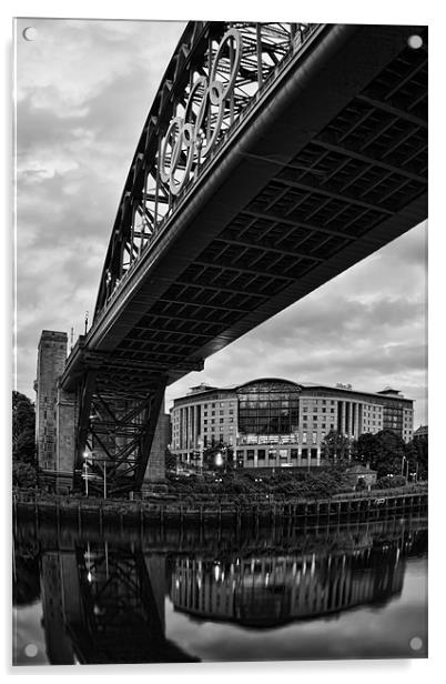 Tyne Bridge Acrylic by Northeast Images