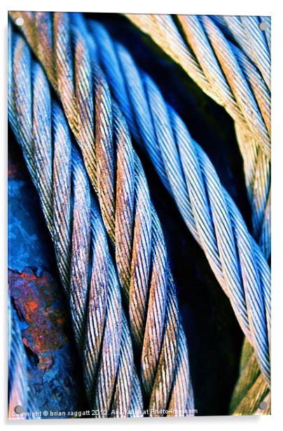 Cable Colour Acrylic by Brian  Raggatt