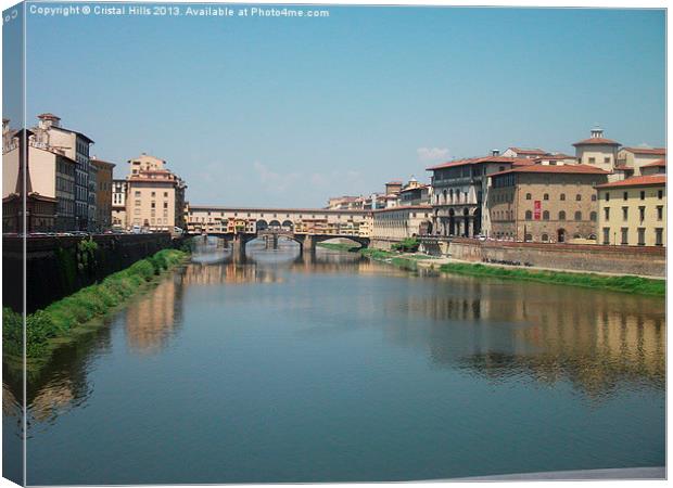 Ponte Vecchio Florence Italy Canvas Print by Cristal Hills