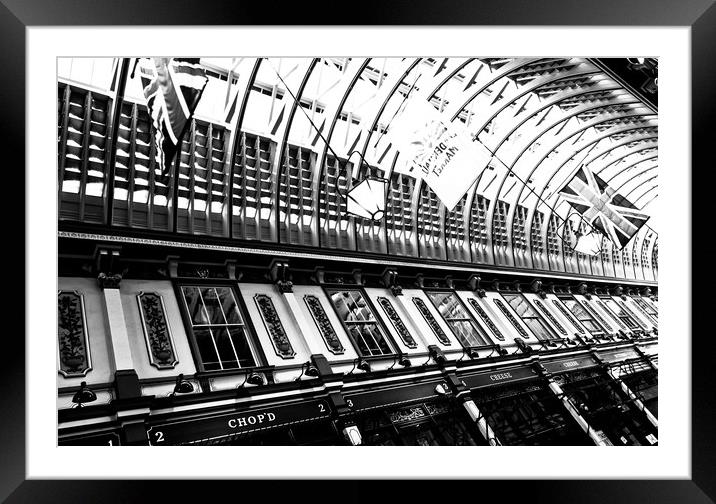 Leadenhall Market London Framed Mounted Print by David Pyatt