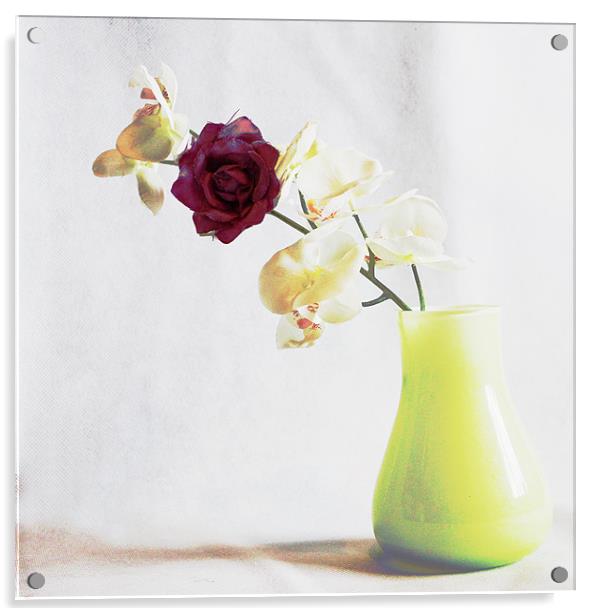 Vase Acrylic by Loren Robbins