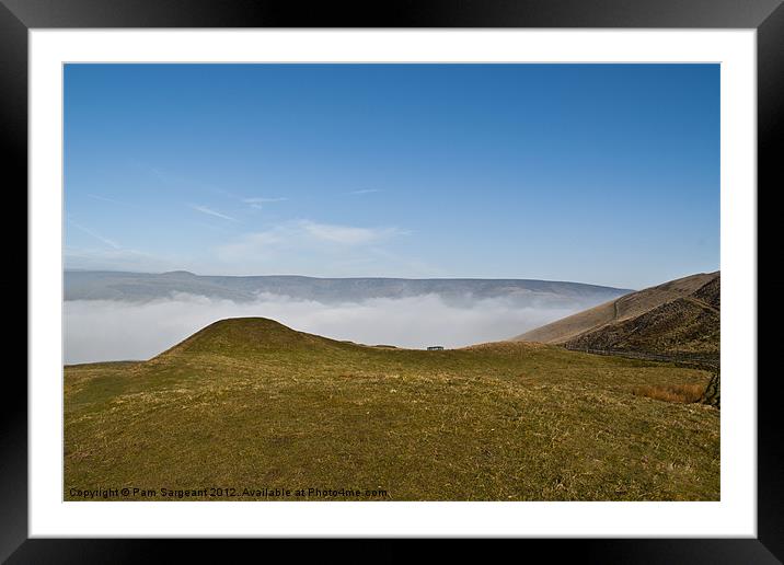 Enchanting Derbyshire Mist Framed Mounted Print by Pam Sargeant