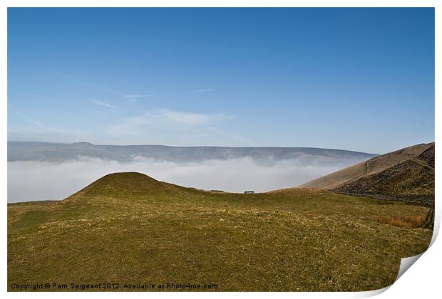 Enchanting Derbyshire Mist Print by Pam Sargeant