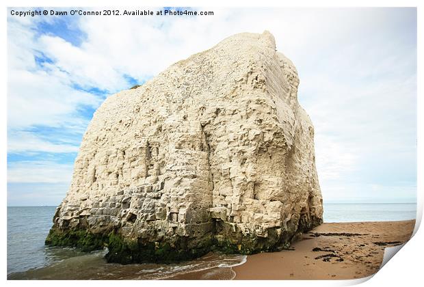 Botany Bay Thanet Kent Print by Dawn O'Connor