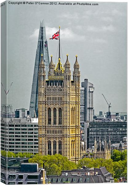 London Town Canvas Print by Canvas Landscape Peter O'Connor