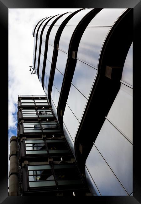 Lloyds of London Building Framed Print by David Pyatt