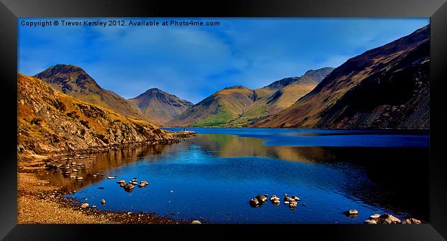 Wastwater English Lake District Framed Print by Trevor Kersley RIP