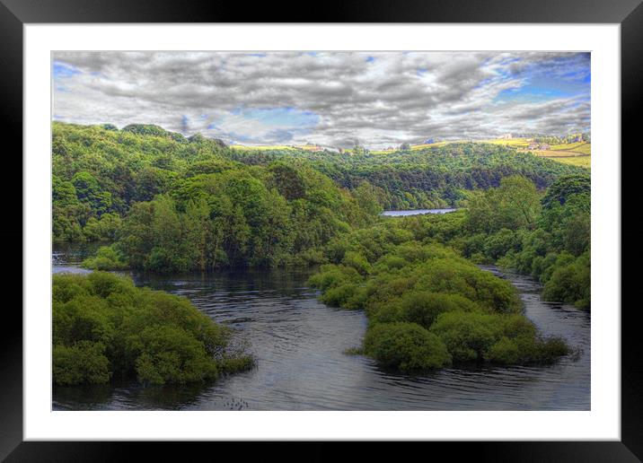 Fewston Reservoir 2012 Framed Mounted Print by Martin Parkinson