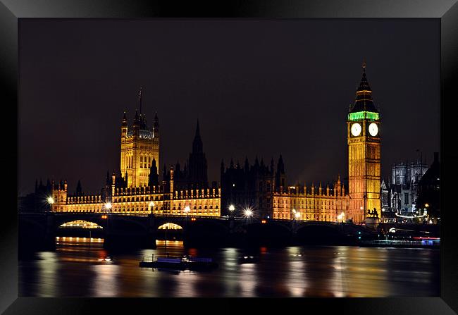 Houses of Parliament Framed Print by Ben Welsh