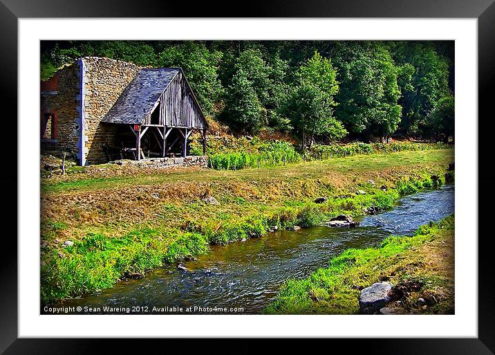 The Old Mill Framed Mounted Print by Sean Wareing