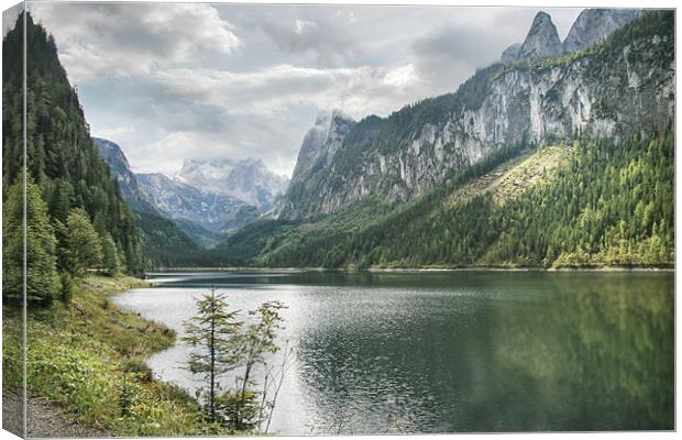 Gosausee Canvas Print by World Images