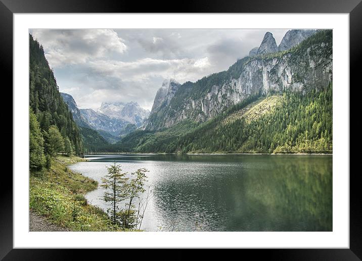 Gosausee Framed Mounted Print by World Images