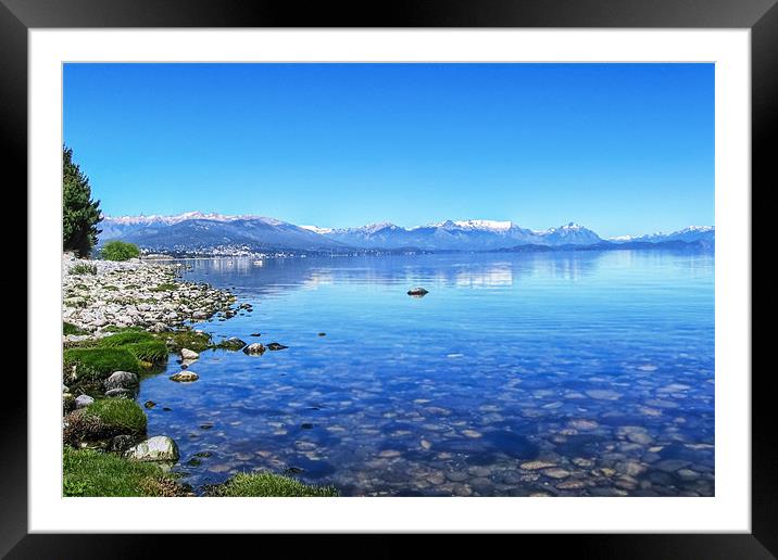 Lake Nahuel Huapi Framed Mounted Print by World Images