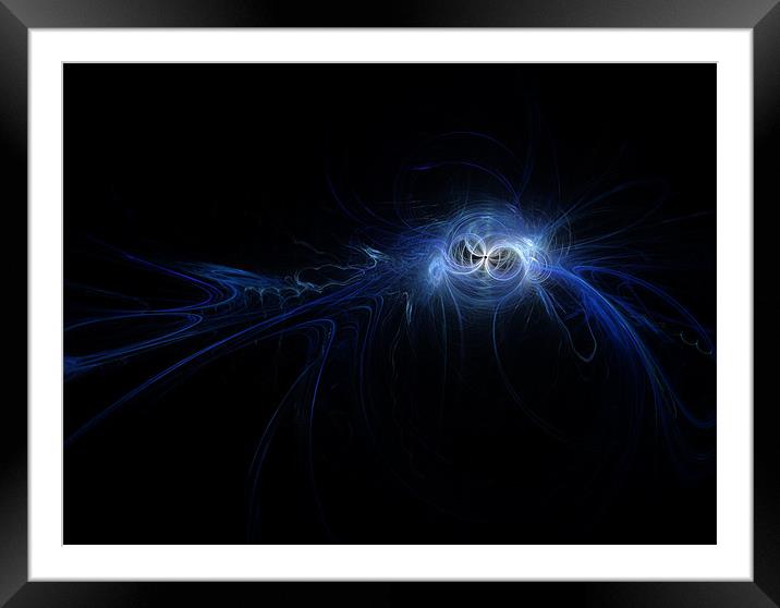 Clash of the Worlds Framed Mounted Print by Maria Tzamtzi Photography