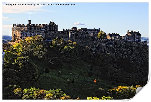 Edinburgh Castle Print by Jason Connolly