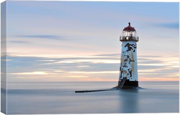 Talacre Lighthouse Canvas Print by Ben Welsh