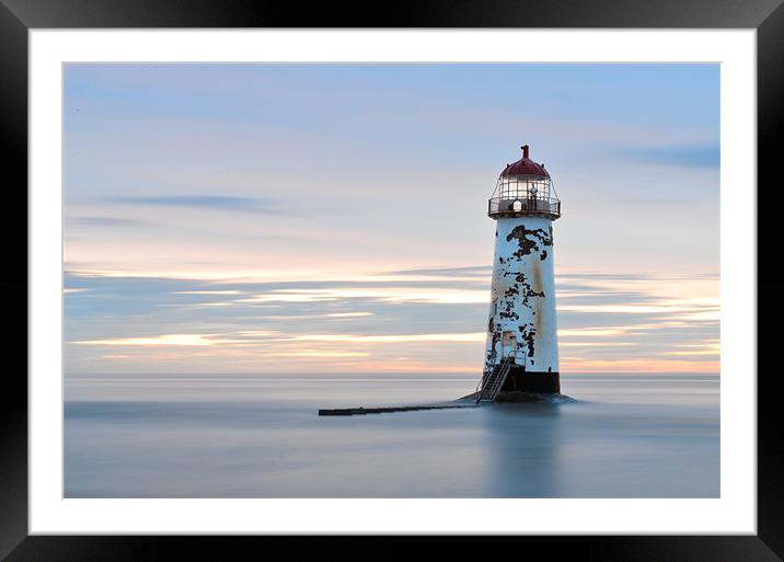 Talacre Lighthouse Framed Mounted Print by Ben Welsh