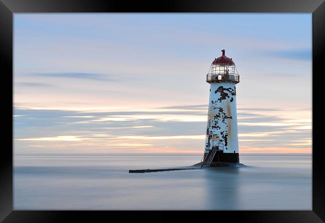 Talacre Lighthouse Framed Print by Ben Welsh