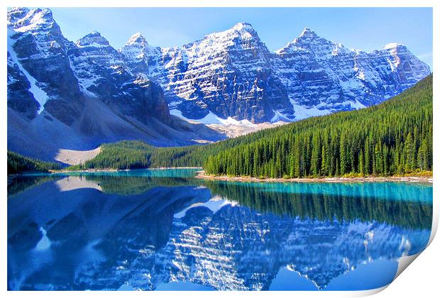 Moraine Lake Print by World Images
