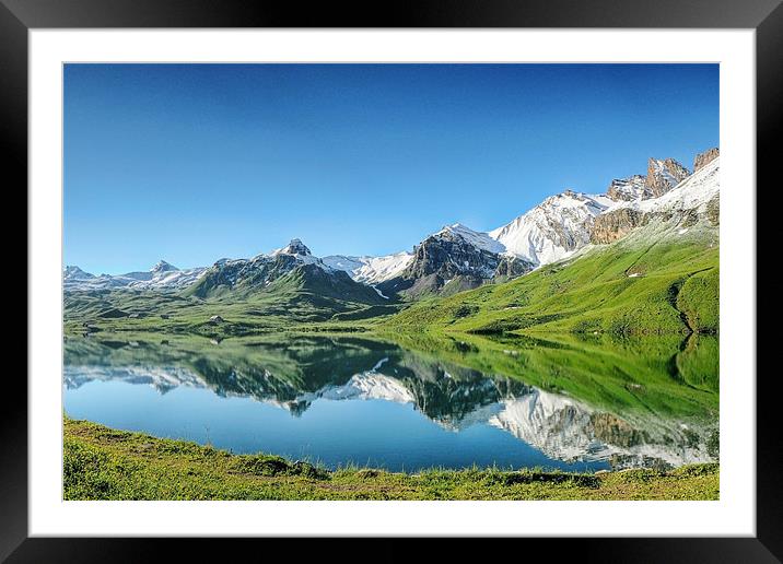 Lake Melchsee Framed Mounted Print by World Images