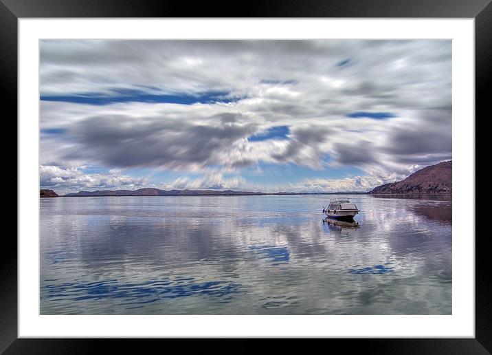 Lake Titicaca Framed Mounted Print by World Images