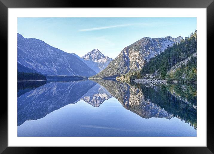 Blick Von Plansee Framed Mounted Print by World Images