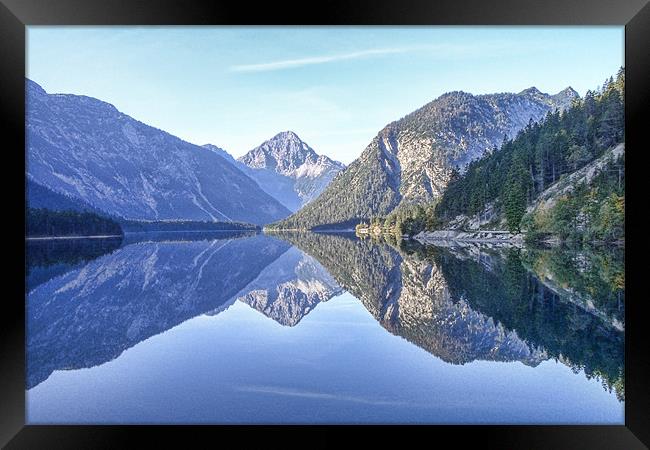 Blick Von Plansee Framed Print by World Images