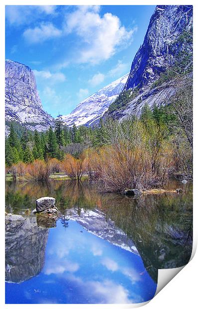 Mirror Lake Print by World Images