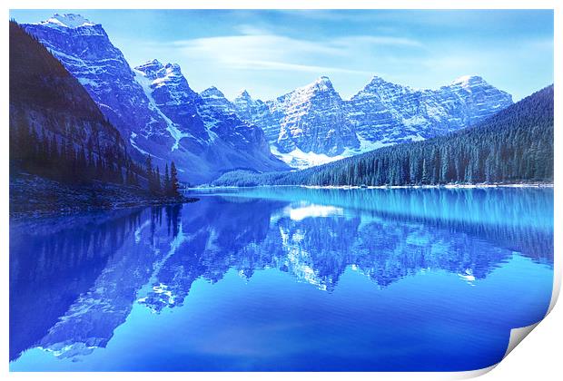Lake Moraine Print by World Images