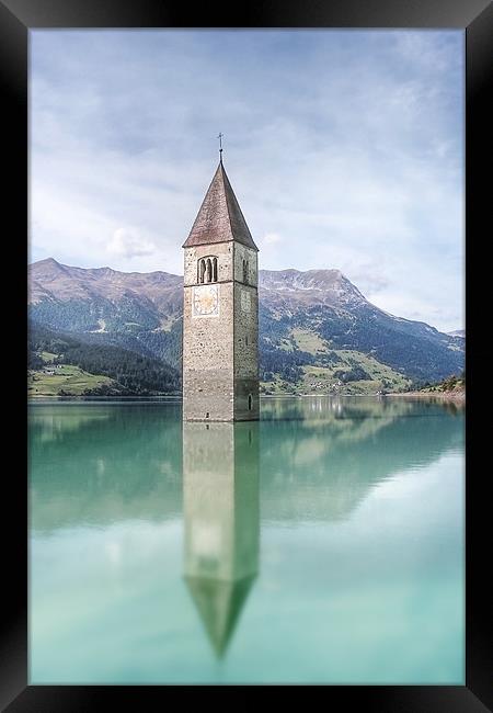 Lake Resia Framed Print by World Images