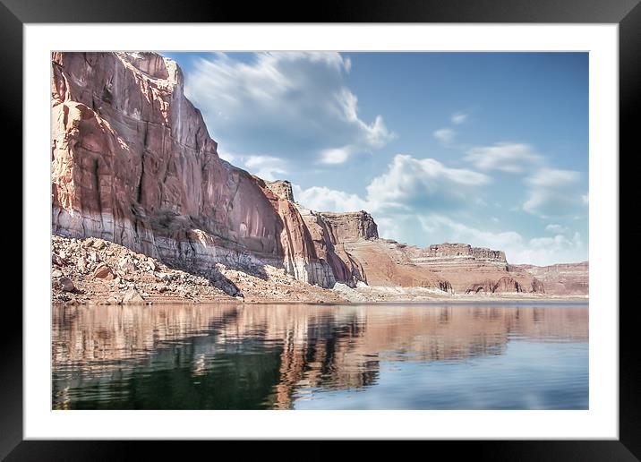 Lake Powell Framed Mounted Print by World Images