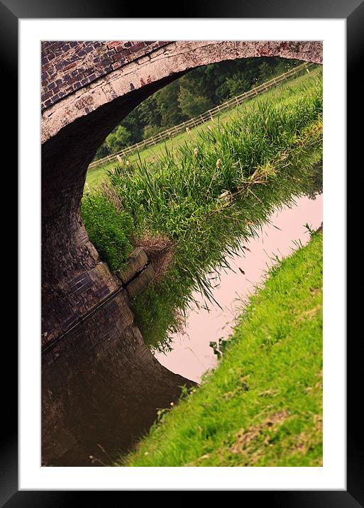 A Calm Reflection Framed Mounted Print by Ben Welsh